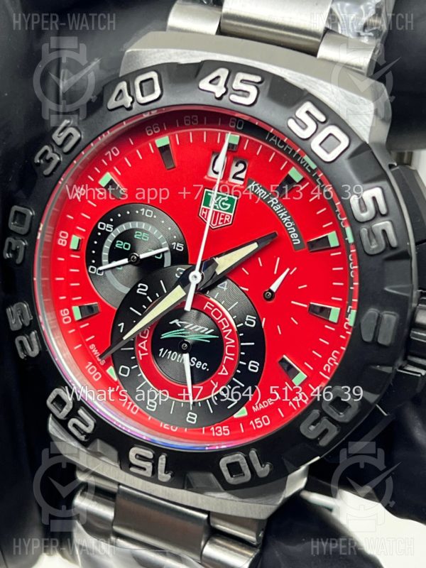 Фото 4 - Tag Heuer Formula 1 43mm Kimi Raikkonen Art 7542