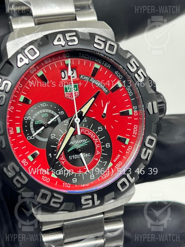 Фото 5 - Tag Heuer Formula 1 43mm Kimi Raikkonen Art 7542