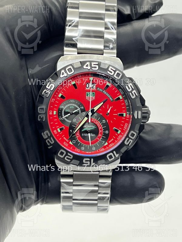 Фото 6 - Tag Heuer Formula 1 43mm Kimi Raikkonen Art 7542