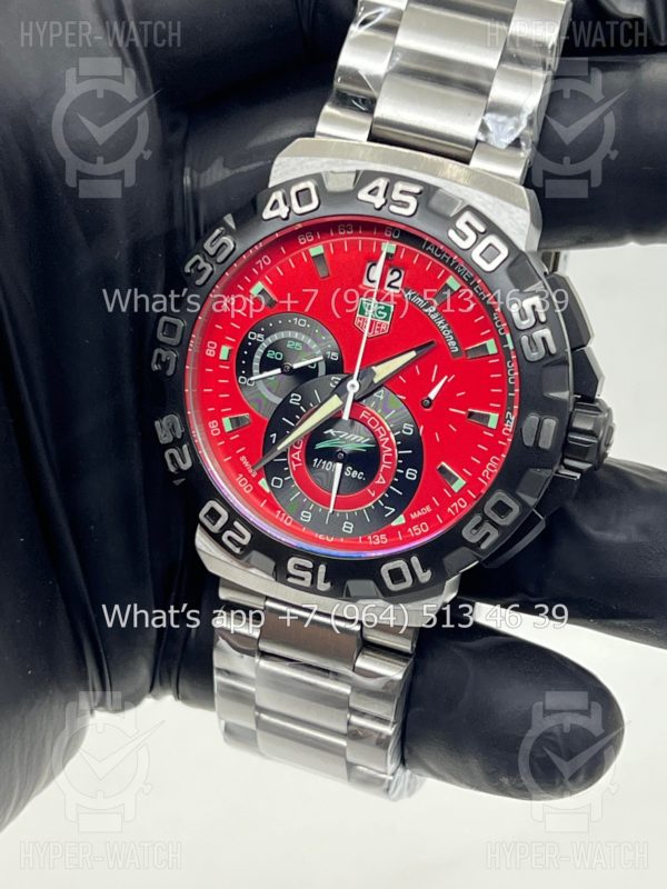 Фото 7 - Tag Heuer Formula 1 43mm Kimi Raikkonen Art 7542