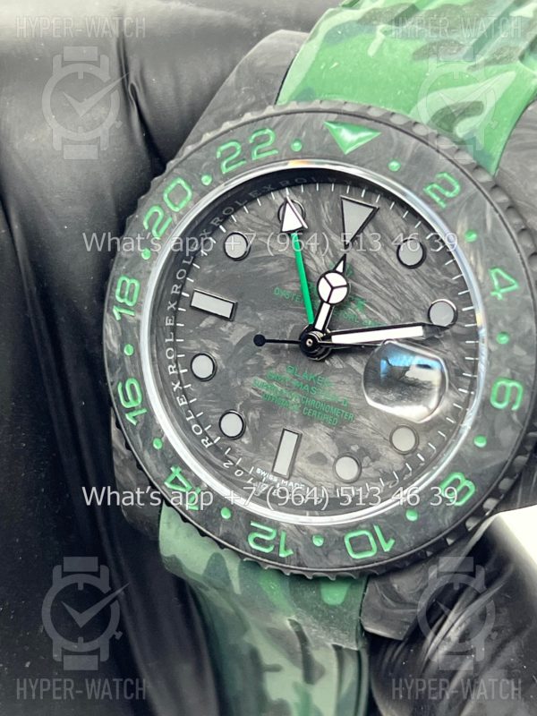 Фото 5 - Rolex GMT Master II 40mm Blaken Green