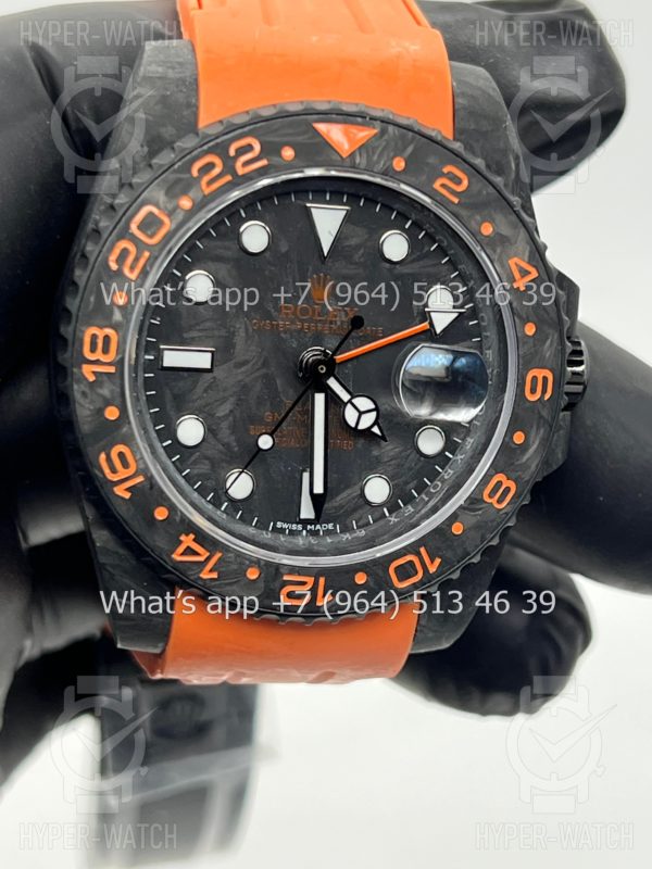 Фото 2 - Rolex GMT Master II 40mm Blaken Orange