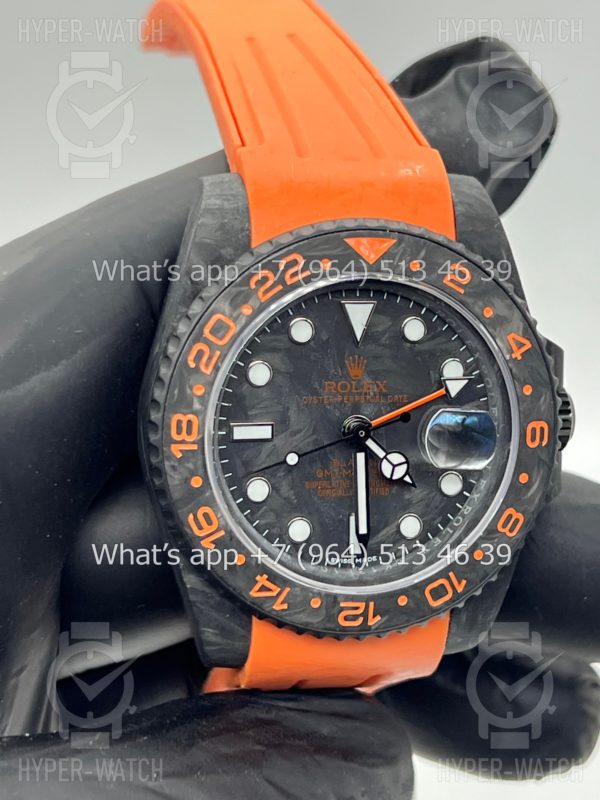 Фото 5 - Rolex GMT Master II 40mm Blaken Orange