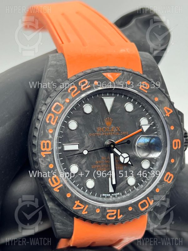 Фото 6 - Rolex GMT Master II 40mm Blaken Orange