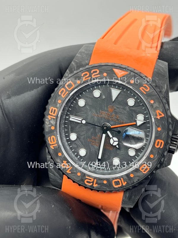 Фото 7 - Rolex GMT Master II 40mm Blaken Orange