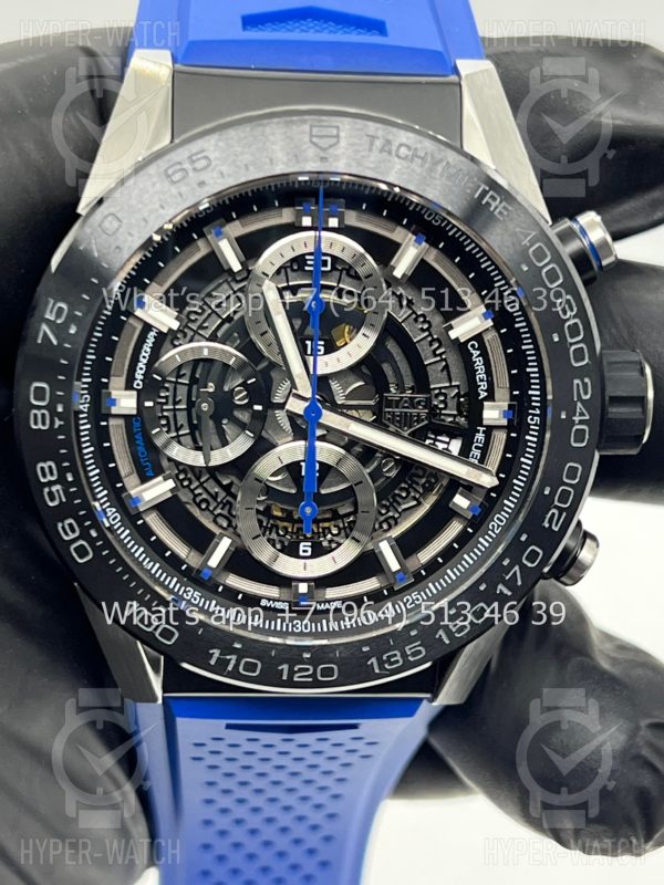 Фото 2 - TAG Heuer Carrera Calibre HEUER 01 CAR2A1T.FT6052 Blue