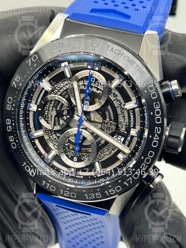 Фото 3 - TAG Heuer Carrera Calibre HEUER 01 CAR2A1T.FT6052 Blue