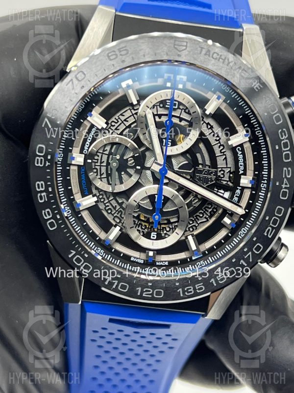 Фото 7 - TAG Heuer Carrera Calibre HEUER 01 CAR2A1T.FT6052 Blue