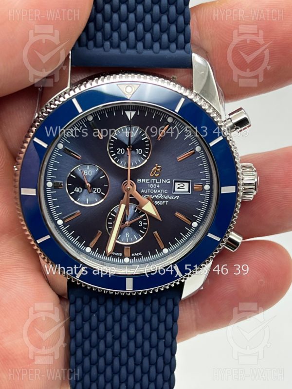 Фото 3 - Breitling Superocean Heritage Chronograph 44mm A13312161C1A1 Blue