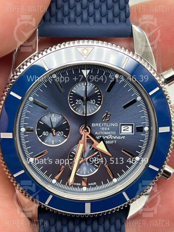 Фото 4 - Breitling Superocean Heritage Chronograph 44mm A13312161C1A1 Blue