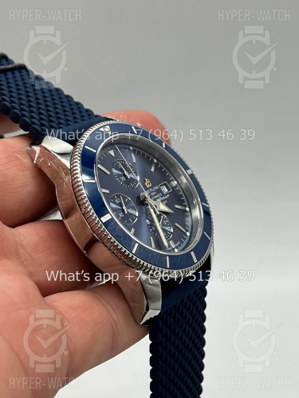 Фото 7 - Breitling Superocean Heritage Chronograph 44mm A13312161C1A1 Blue