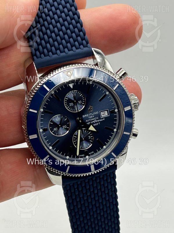 Фото 8 - Breitling Superocean Heritage Chronograph 44mm A13312161C1A1 Blue