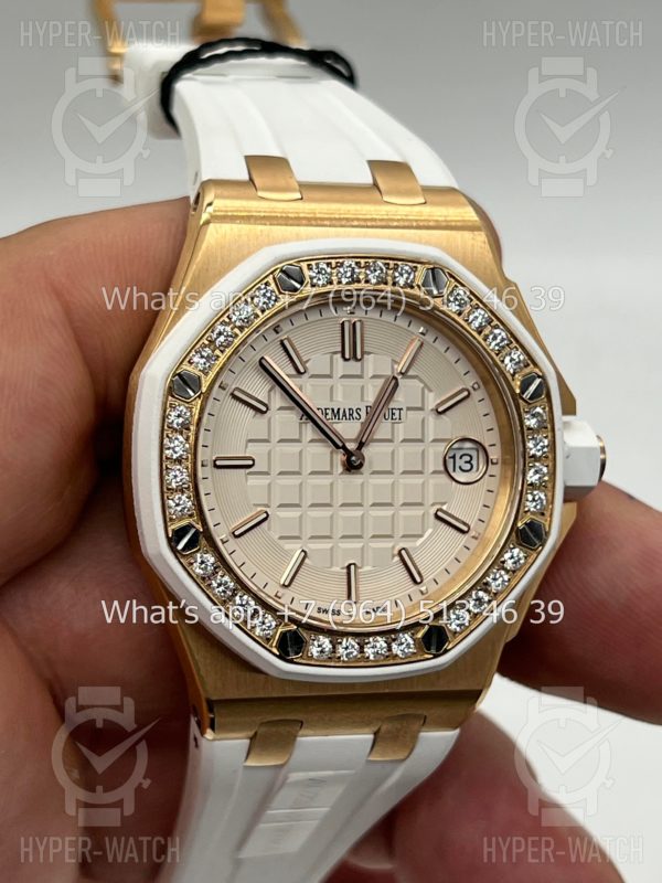 Фото 9 - Audemars Piguet Royal Oak Offshore 37mm 67540OK.ZZ.A010CA.01 Diamond