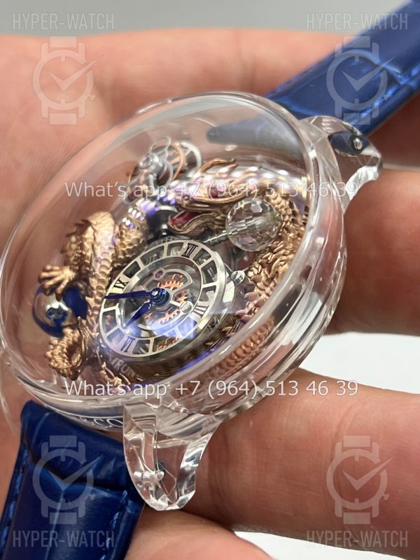 Фото 7 - Jacob & Co Astronomia Dragon Clarity AT120.60.DR.UB.CBALA