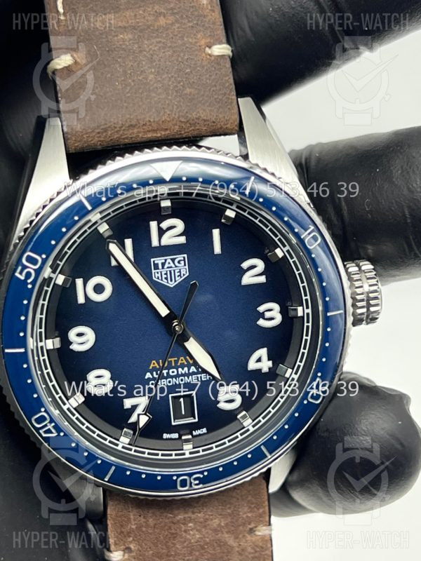 Фото 9 - TAG Heuer Autavia 42mm WBE5112.FC8266