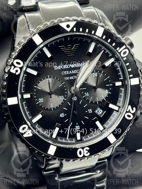 Фото 2 - Emporio Armani Diver Chronograph 43mm AR70010 Art 7711