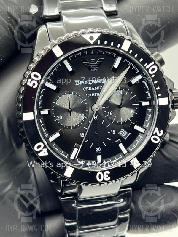 Фото 3 - Emporio Armani Diver Chronograph 43mm AR70010 Art 7711