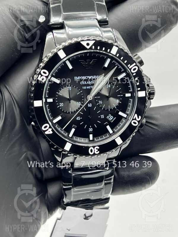 Фото 4 - Emporio Armani Diver Chronograph 43mm AR70010 Art 7711