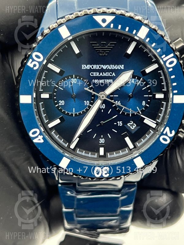 Фото 3 - Emporio Armani Diver Chronograph 43mm AR70009 Art 7712