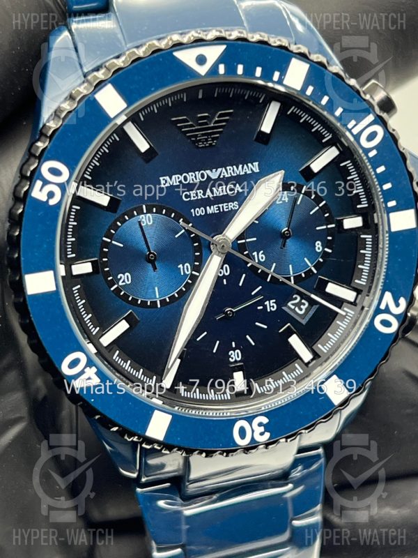 Фото 5 - Emporio Armani Diver Chronograph 43mm AR70009 Art 7712