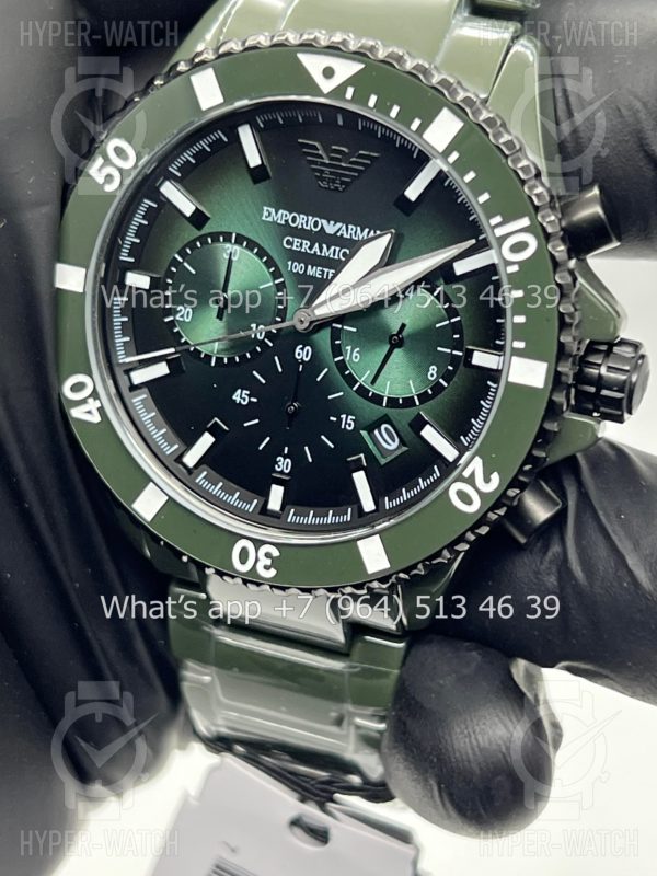 Фото 3 - Emporio Armani Diver Chronograph 43mm AR70011 Art 7713