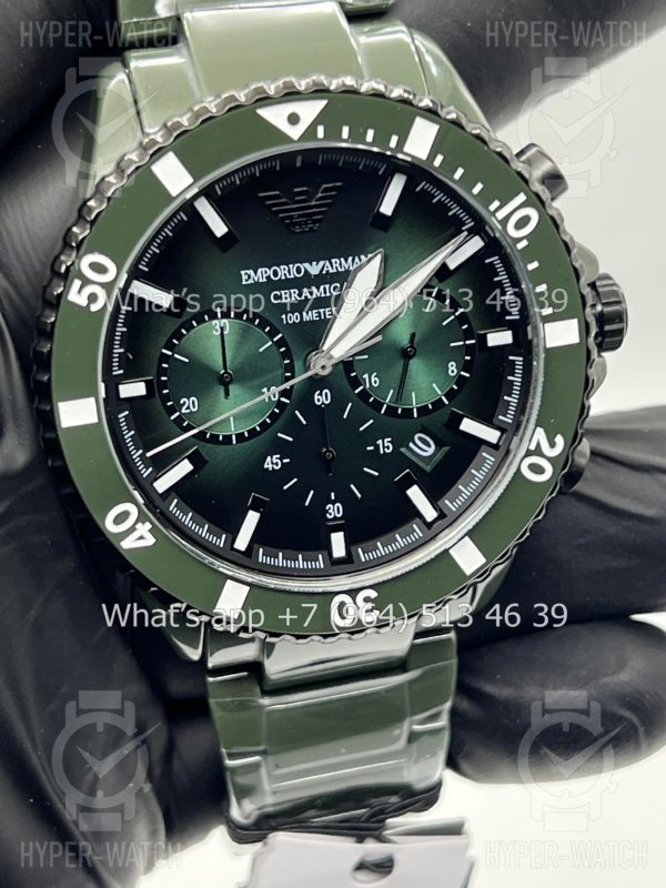 Фото 4 - Emporio Armani Diver Chronograph 43mm AR70011 Art 7713