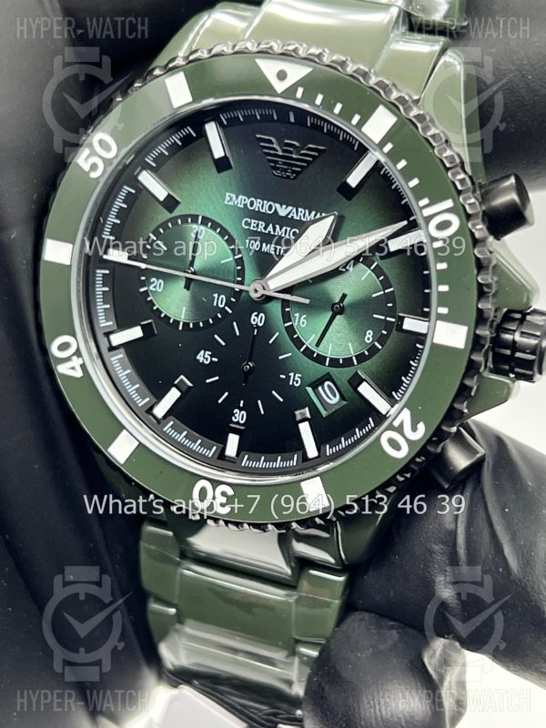 Фото 6 - Emporio Armani Diver Chronograph 43mm AR70011 Art 7713