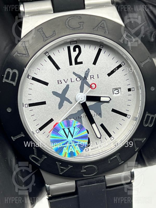 Фото 6 - Bvlgari Diagono Aluminium 40mm Art 7721