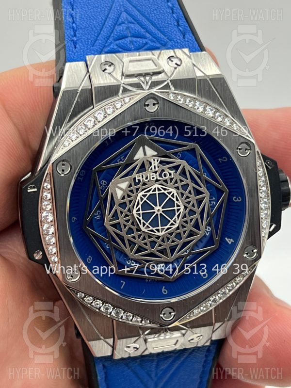 Фото 3 - Hublot Big Bang Sang Bleu 415.NX.7179.VR