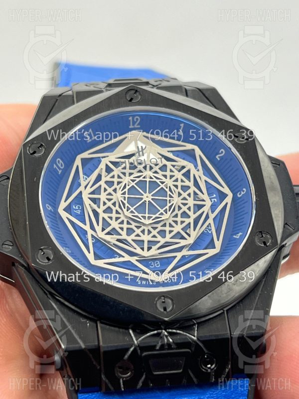 Фото 3 - Hublot Big Bang Sang Bleu Black Blue