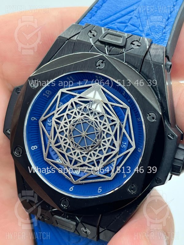 Фото 4 - Hublot Big Bang Sang Bleu Black Blue