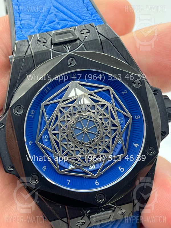 Фото 6 - Hublot Big Bang Sang Bleu Black Blue