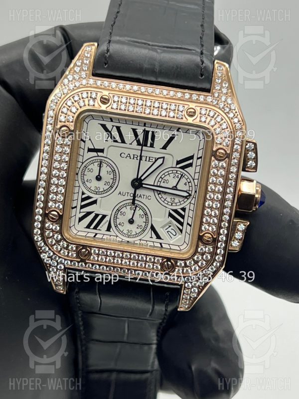 Фото 2 - Cartier Santos 100 XL Chronograph 41mm Art 7867