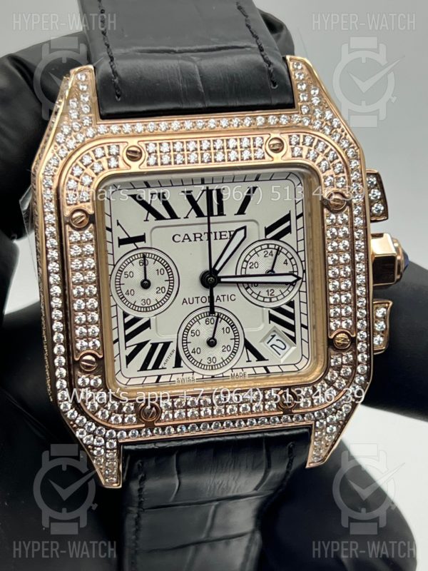 Фото 3 - Cartier Santos 100 XL Chronograph 41mm Art 7867