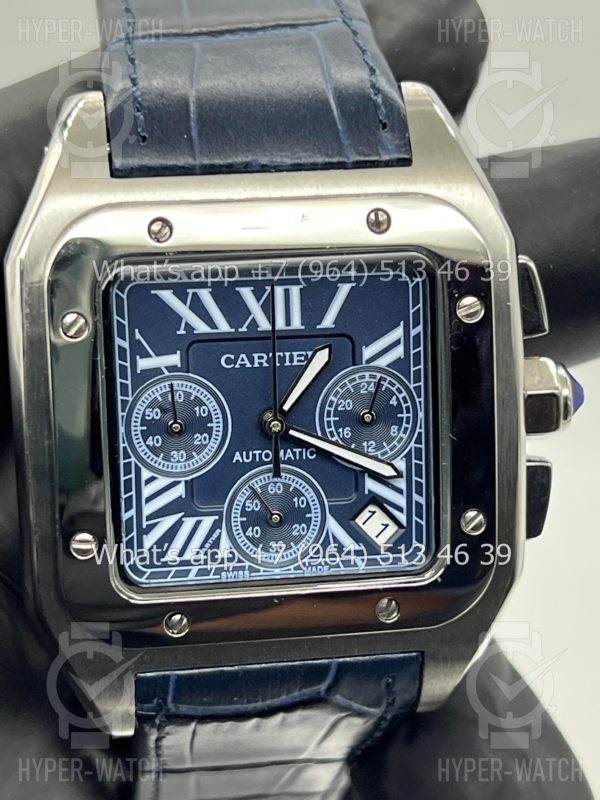 Фото 4 - Cartier Santos 100 XL Chronograph 41mm Art 7870