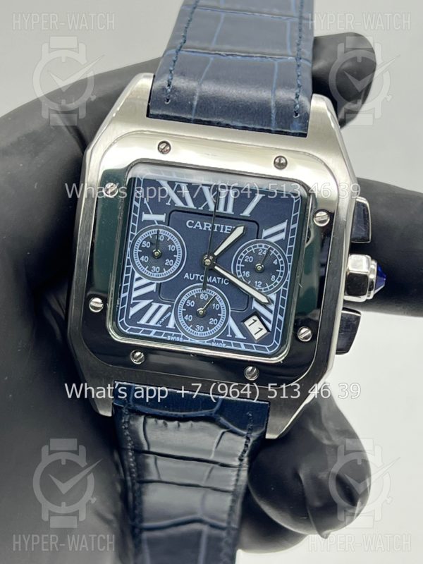 Фото 9 - Cartier Santos 100 XL Chronograph 41mm Art 7870