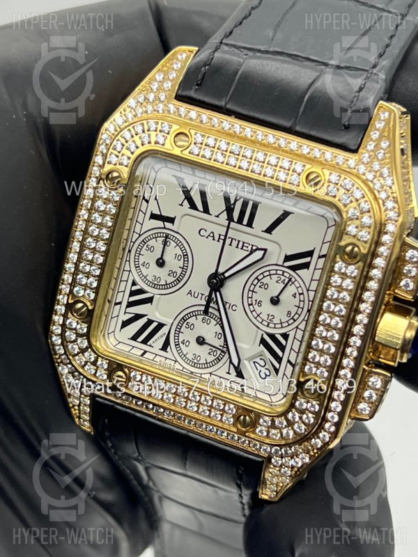 Фото 3 - Cartier Santos 100 XL Chronograph 41mm Art 7868