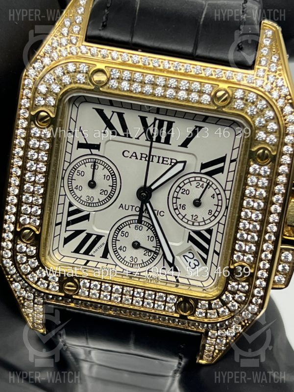 Фото 4 - Cartier Santos 100 XL Chronograph 41mm Art 7868