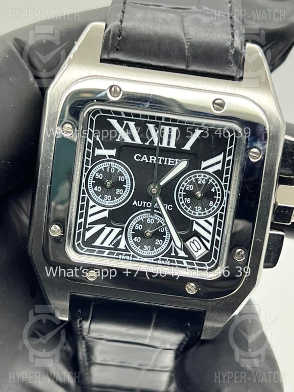 Фото 9 - Cartier Santos 100 XL Chronograph 41mm Art 7871