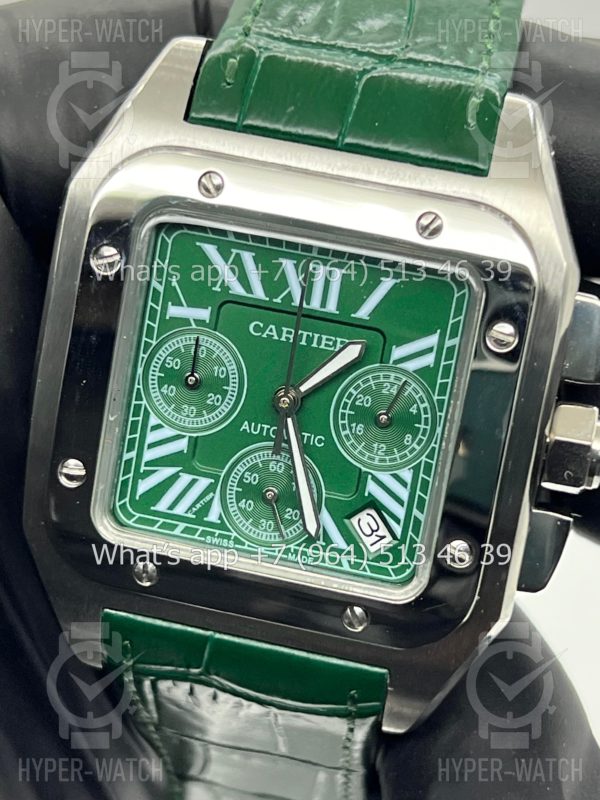 Фото 3 - Cartier Santos 100 XL Chronograph 41mm Art 7872