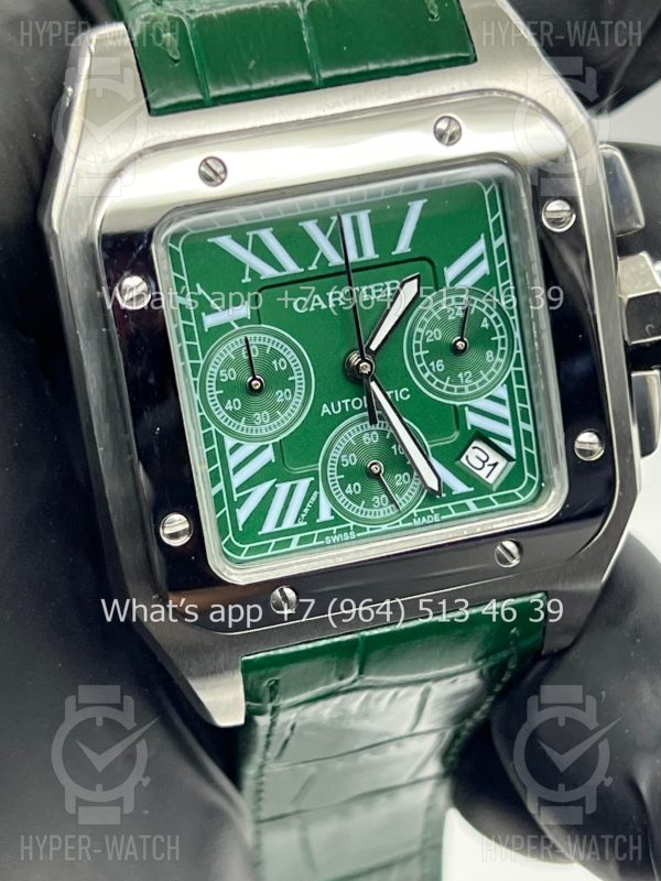 Фото 4 - Cartier Santos 100 XL Chronograph 41mm Art 7872