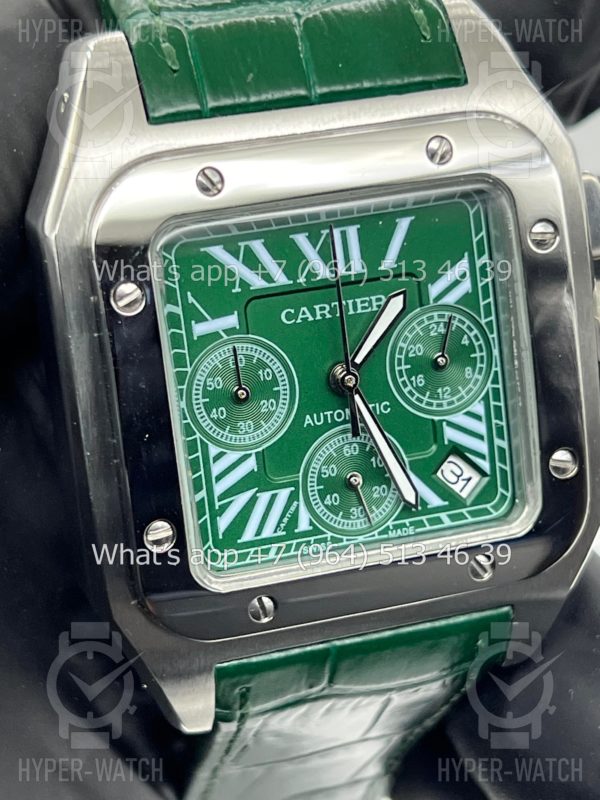 Фото 5 - Cartier Santos 100 XL Chronograph 41mm Art 7872