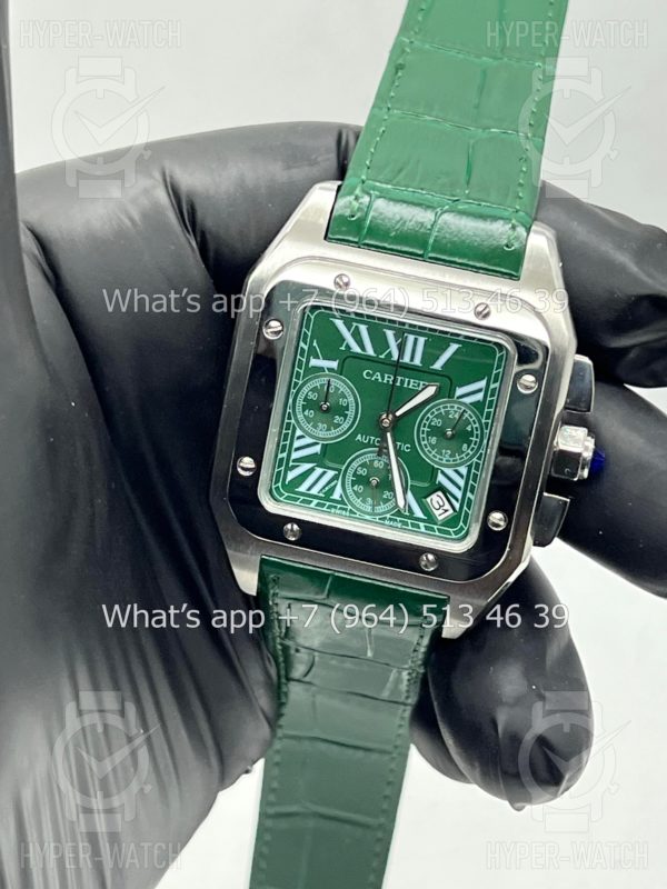 Фото 6 - Cartier Santos 100 XL Chronograph 41mm Art 7872