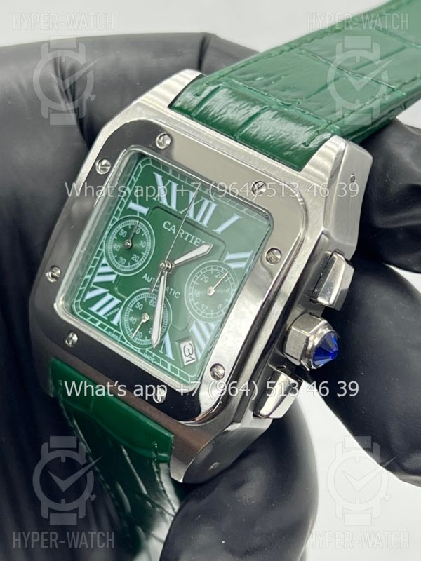 Фото 8 - Cartier Santos 100 XL Chronograph 41mm Art 7872