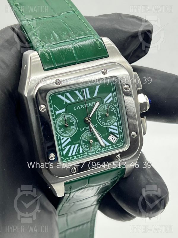 Фото 10 - Cartier Santos 100 XL Chronograph 41mm Art 7872