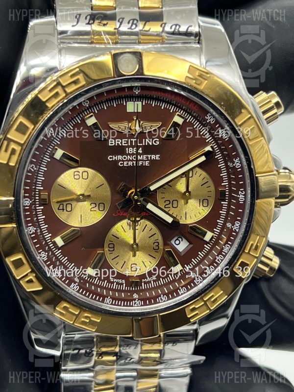 Фото 10 - Breitling Chronomat 44 AB0115 Brown