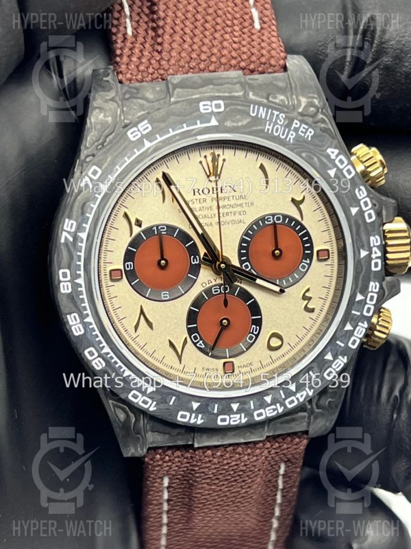 Фото 2 - Rolex Cosmograph Daytona Carbon DIW Arabic Brown