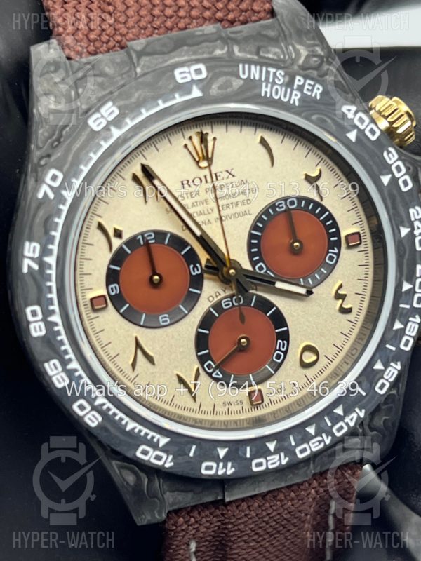 Фото 6 - Rolex Cosmograph Daytona Carbon DIW Arabic Brown