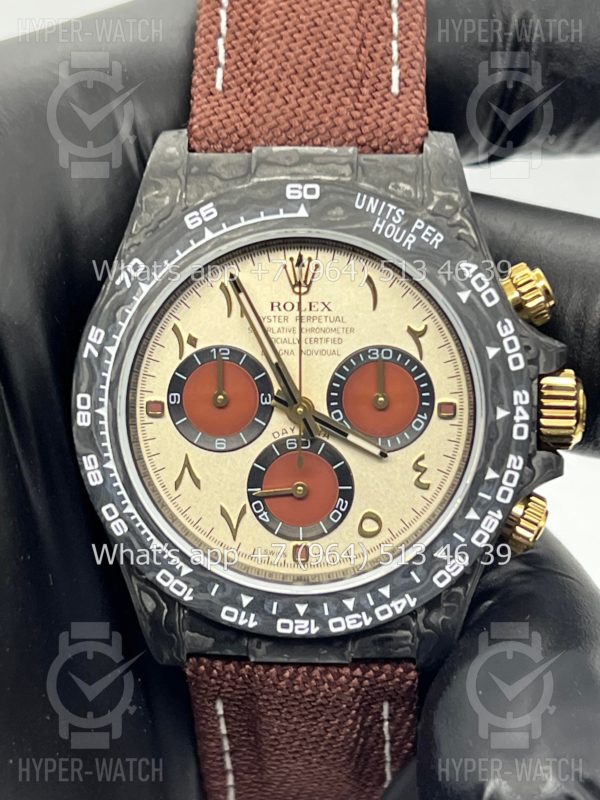 Фото 9 - Rolex Cosmograph Daytona Carbon DIW Arabic Brown