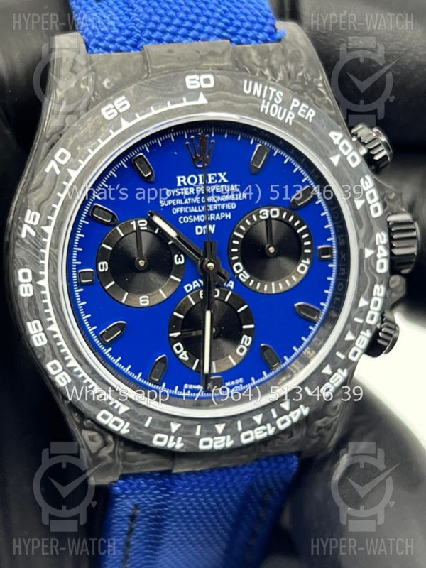 Фото 2 - Rolex Cosmograph Daytona Carbon DIW Miami Blue